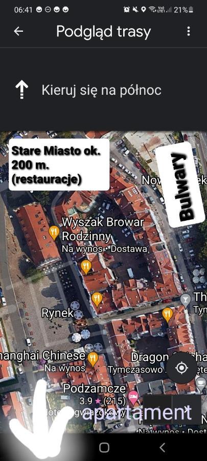 Apartament Przy Starym Miescie Szczecin Exteriör bild